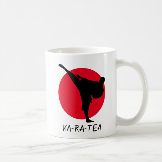 KA-RA-TEA lustiges Karatekaffee-Tassengeschenk Kaffeetasse (Rechts)