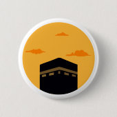 Kaaba Masjid al-Haram - Abend Button (Vorderseite)