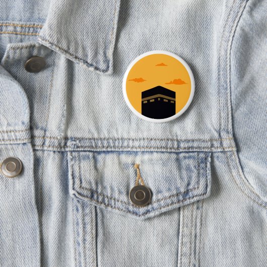 Kaaba Masjid al-Haram - Abend Button (Beispiel)