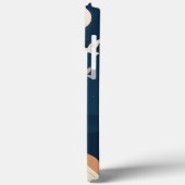 "Kaaba Night Mobile Case - Pilgris im Gebet unter (Rückseite / Links)