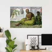 Ka'ahumanu, Königin der Sandwich-Inseln Poster (Heimbüro)