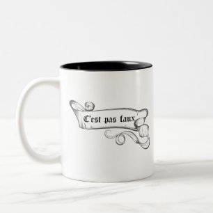 Kaamelott es ist falsch zweifarbige tasse