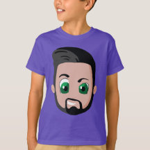 Kaan Kinder T - Shirt Jungs mit Umrandung