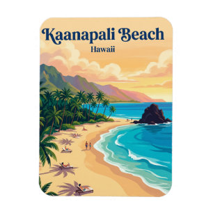 Kaanapali Beach Hawaii Magnet