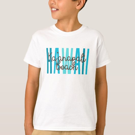Ka'anapali Beach Hawaii (Ozean) T-Shirt (Vorderseite)
