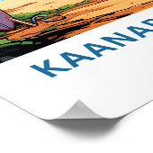 Kaanapali Beach Hawaii Reisen Print Poster (Ecke)