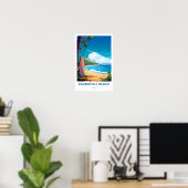 Kaanapali Beach Hawaii Reisen Print Poster (Heimbüro)