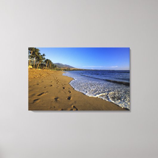 Kaanapali beach, Maui, Hawaii, USA Leinwanddruck (Vorderseite)