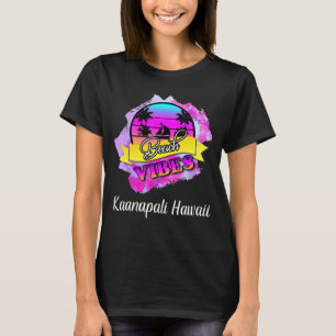 Kaanapali Beach Summer Vibes Hawaii Urlaub Vinta T-Shirt