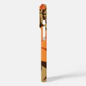 Kaanapali Camouflage Hawaiian Hibiskus Orange Case-Mate iPhone Hülle (Rückseite / Links)