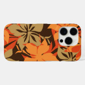 Kaanapali Camouflage Hawaiian Hibiskus Orange Case-Mate iPhone Hülle (Rückseite (Horizontal))
