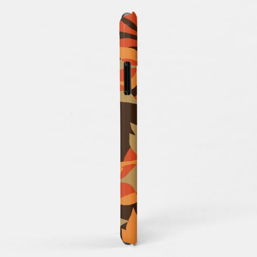 Kaanapali Camouflage Hawaiian Hibiskus Orange Case-Mate iPhone Hülle (Hinten/Rechts)