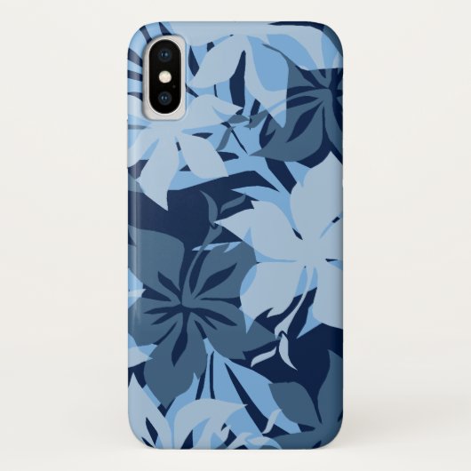 Kaanapali Camouflage Hawaiianischer Hibiskus Case-Mate iPhone Hülle (Rückseite)