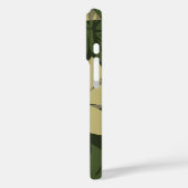 Kaanapali Camouflage Hawaiianischer Hibiskus Olive Case-Mate iPhone Hülle (Rückseite / Links)