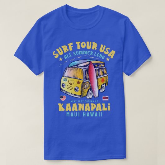 Kaanapali Maui Hawaii T-Shirt (Design vorne)
