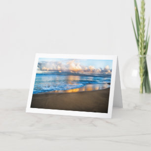 Kaanapali Strand-Gruß-Karte Karte
