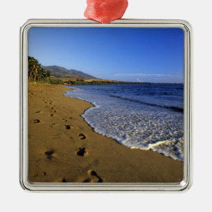 Kaanapali strand, Maui, Hawaii, USA Ornament Aus Metall