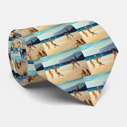 Kaanapali Strand-Volleyball Krawatte (Gerollt)