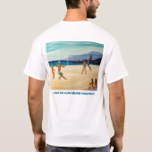 Kaanapali Strand-Volleyball T-Shirt (Rückseite)