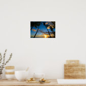 Ka'annapoli Beach Sunset Poster (Küche)