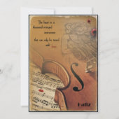 Kaart enkel Hafiz - thousend-stringed instrument (Vorderseite)