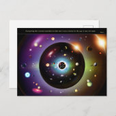 Kaart enkel Rumi - For the eye Postkarte (Vorne/Hinten)