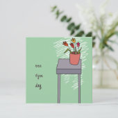 kaart felicitatie karte (Stehend Vorderseite)