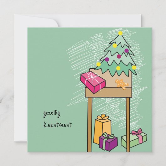 kaart Kerst Karte (Vorderseite)