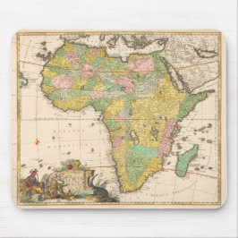 Kaart van Afrika (ca. 1690) von Carel Allard. Mousepad