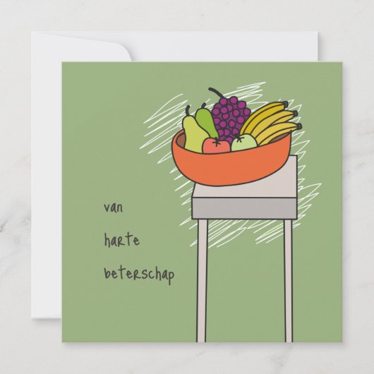 kaart van harte beterschap karte (Vorderseite)