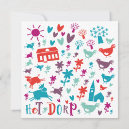 kaart verhuizen 'dorp' karte