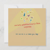 kaart verjaardag 70 jaar karte (Rückseite)