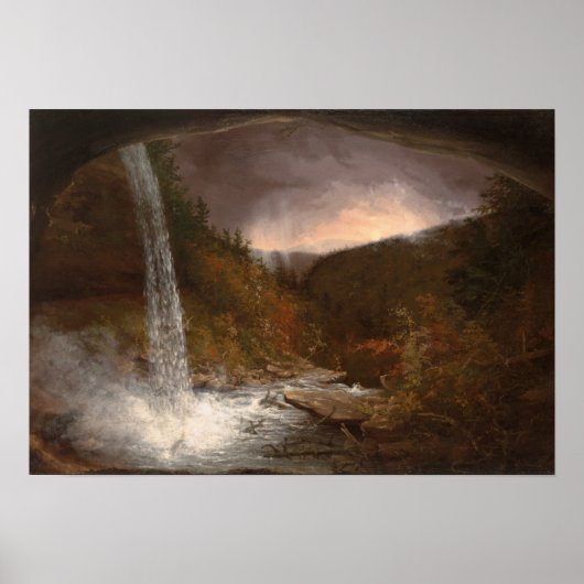 Kaaterskill Falls (1826) — Thomas Cole Print Poster (Vorne)