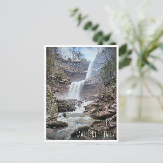 Kaaterskills Falls: Catskills Postcard Postkarte (Stehend Vorderseite)