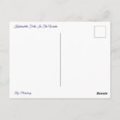 Kaaterskills sinken im Winter Postkarte (Rückseite)