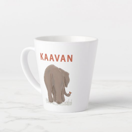 KAAVAN Latte Tasse (Linke Ecke)