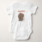 KAAVAN Onsie Baby Strampler (Rückseite)