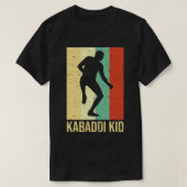 Kabaddi oder Kabadi Player Indian Sports T-Shirt (Design vorne)