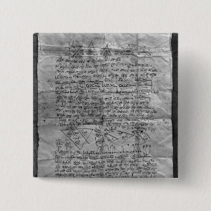 Kabalistisches Amulett Button