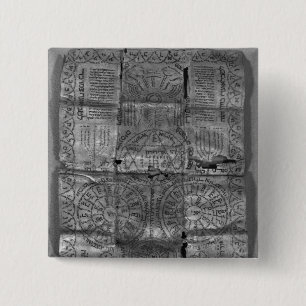 Kabalistisches Amulett Button