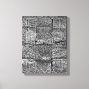 Kabalistisches Amulett Leinwanddruck