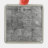 Kabalistisches Amulett Silbernes Ornament (Vorne)