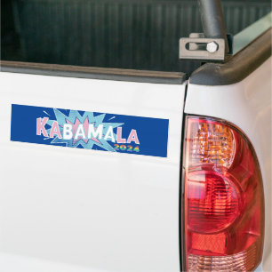 KABAMALA MADAM PRÄSIDENT KAMALA HARRIS OBAMA 2024 AUTOAUFKLEBER