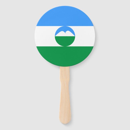 Kabardino Balkaria Fahne Fächer (Vorderseite)