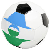 Kabardino Balkaria Fahne Fußball (Dreiviertel)