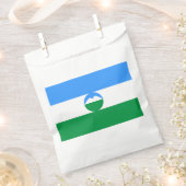 Kabardino Balkaria Fahne Geschenktütchen (Ausgeschnitten)