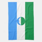 Kabardino Balkaria Fahne Geschirrtuch (Vertikal)