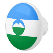 Kabardino Balkaria Fahne Keramikknauf (Rechts)