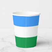 Kabardino Balkaria Fahne Pappbecher (Rechts)