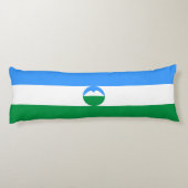 Kabardino Balkaria Fahne Seitenschläferkissen (Rückseite)